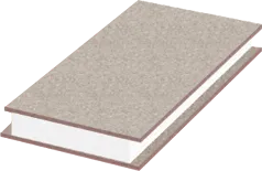 СИП панель с GreenBoard 2800 х 600 х 124 мм